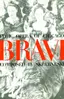 Lyric Opera of Chicago program cover for 'Bravi' composed by Skrebneski, featuring black and white performance photography of opera singers in period costume demonstrating theatrical and performance photography
